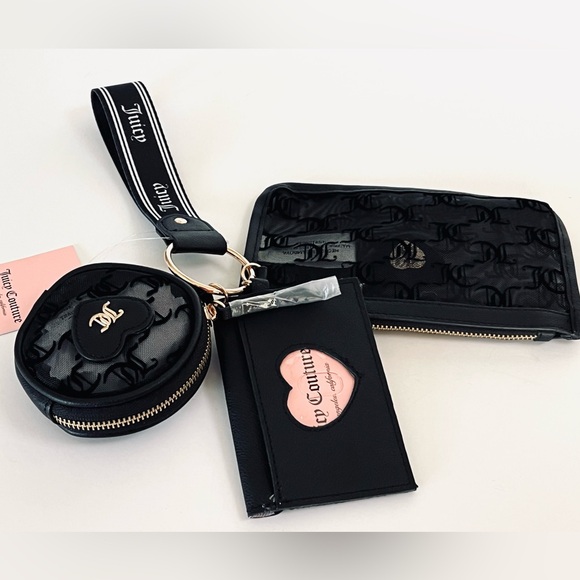 Juicy Couture Black Gelato On The Beach 3
Pouches & Wristlet Strap NWT - Picture 7 of 13